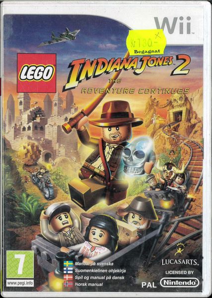 Lego Indiana Jones 2: The Adventure Continues (Wii) beg