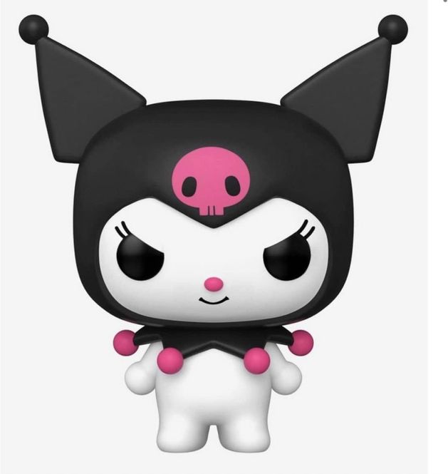 Huvudbild Sanrio POP staty - Hooded Kuromi 9 cm