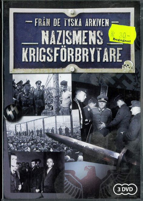 Huvudbild Nazismens krigsförbrytare  (DVD)beg