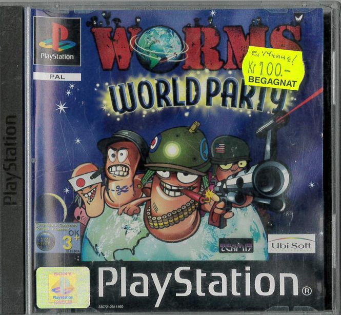 Huvudbild Worms - World Party (PSX) beg