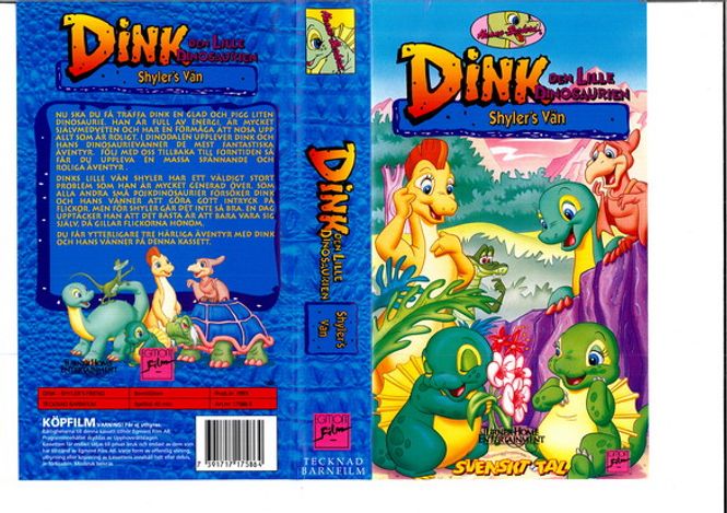 Huvudbild Dink - Den lille dinosaurien - Shylers vän (vhs)