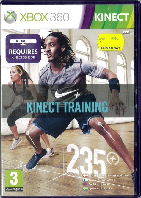 Huvudbild Kinect Training + nike  (X360) beg