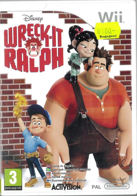 Huvudbild Wreck-It Ralph (Wii)BEG
