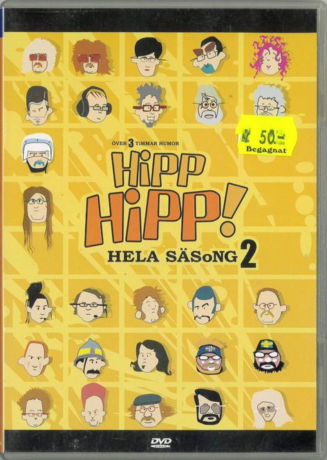 Huvudbild HippHipp! - Säsong 2 (dvd) beg