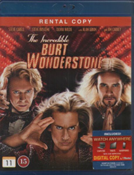 Incredible Burt Wonderstone (Second-Hand Blu-Ray) fd hyr