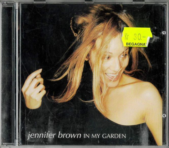 Huvudbild Jennifer Brown - In My Garden  (CD) beg