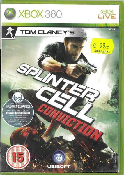 Splinter Cell: Conviction  (X360) beg