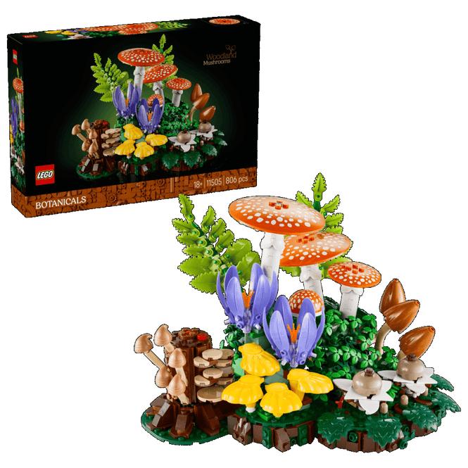 Huvudbild Skogssvampar (Lego)