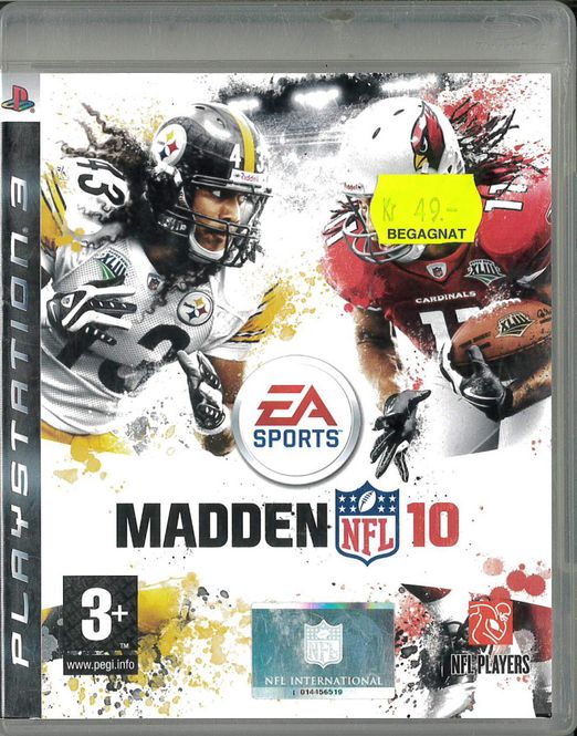 Huvudbild Madden NFL 10   (Ps3 beg)