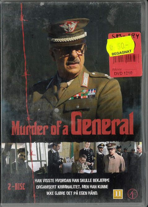 Huvudbild Murder of a General (dvd) beg