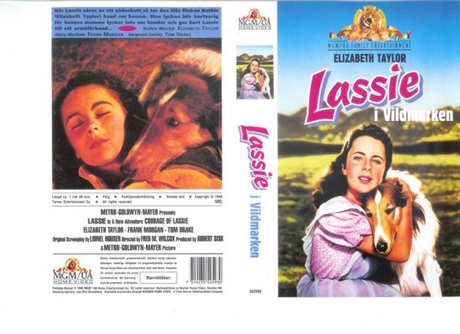 Huvudbild LASSIE I VILDMARKEN (vhs)