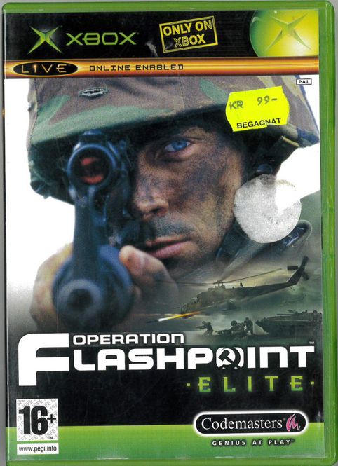 Huvudbild Operation flashpoint   (Xbox) Beg