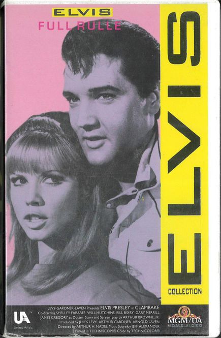 Huvudbild Elvis - Full Rulle (VHS)  beg