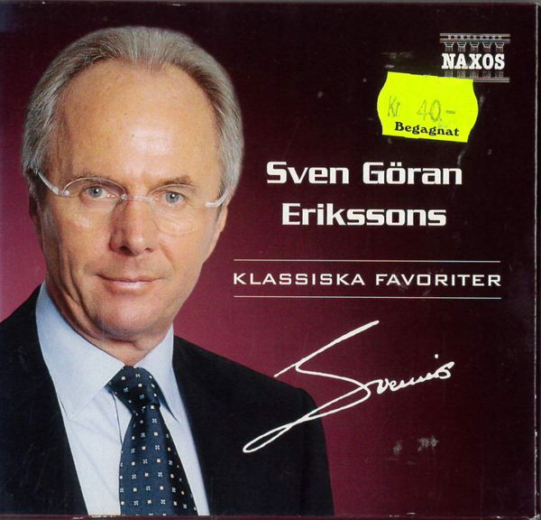 Sven Göran Eriksson - klassiska favriter (cd) beg