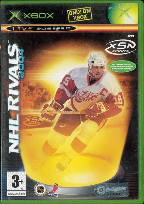 Huvudbild NHL Rivals 2004 (Xbox) beg