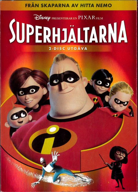 Huvudbild Superhjältarna (2 disc) beg dvd