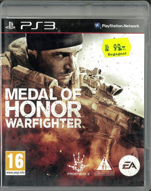 Huvudbild Medal of Honor: Warfighter   (Ps3 beg)