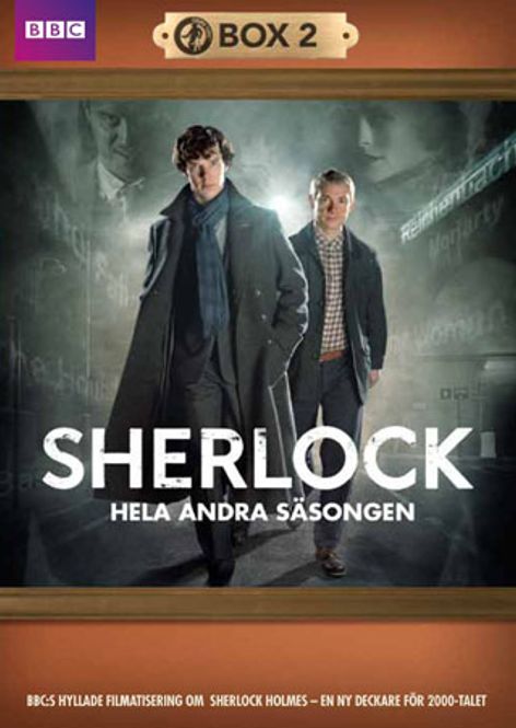 Huvudbild Sherlock - Säsong 2 (BBC) beg dvd