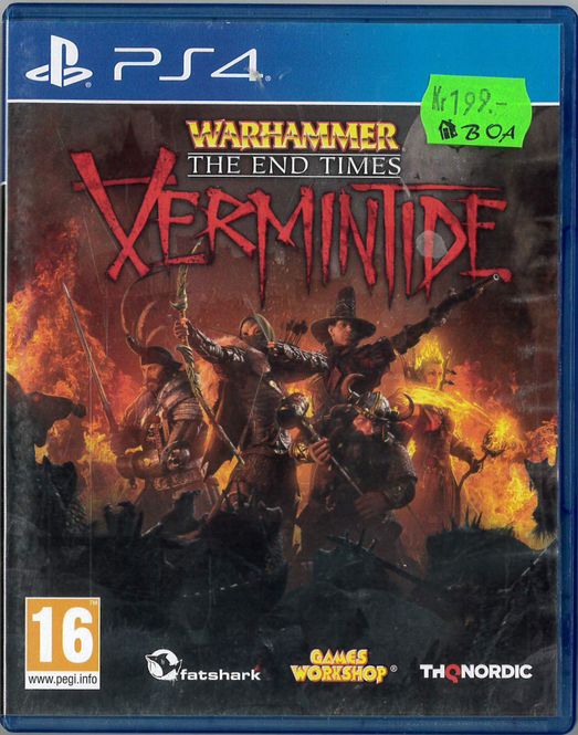 Huvudbild Warhammer - The End Times - Vermintide (Ps4)
