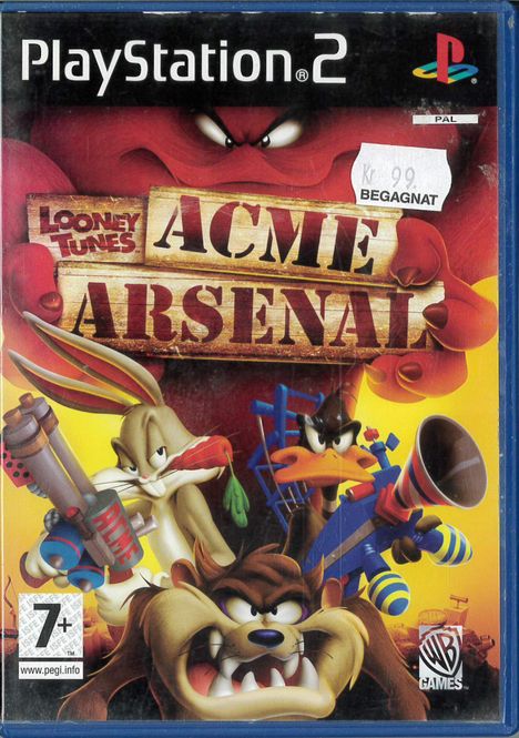 Huvudbild Looney Tunes: ACME Arsenal  (Ps2) begagnat