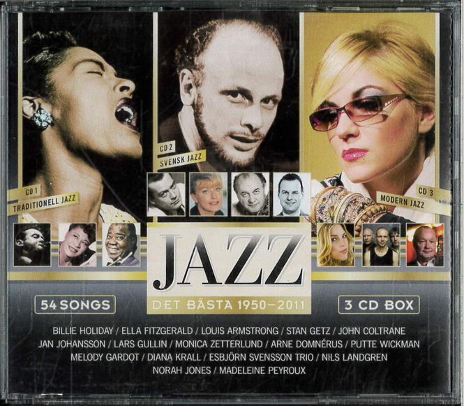 Huvudbild Jazz - Det Bästa 1950–2011 (3CD) beg