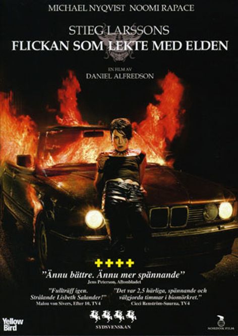 Huvudbild Stieg Larsson - Flickan som lekte med elden (dvd)