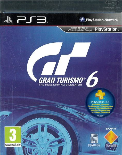 Gran Turismo 6 (Ps3) beg