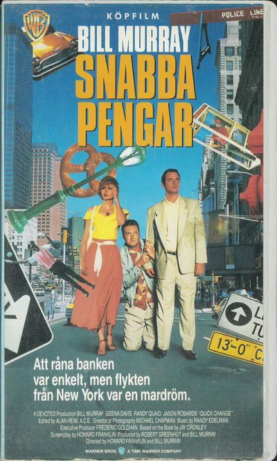 Huvudbild Snabba pengar - vhs