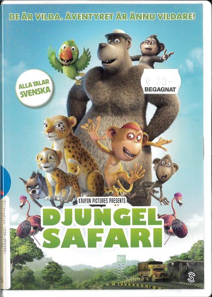 DJungel Safari  (DVD) beg