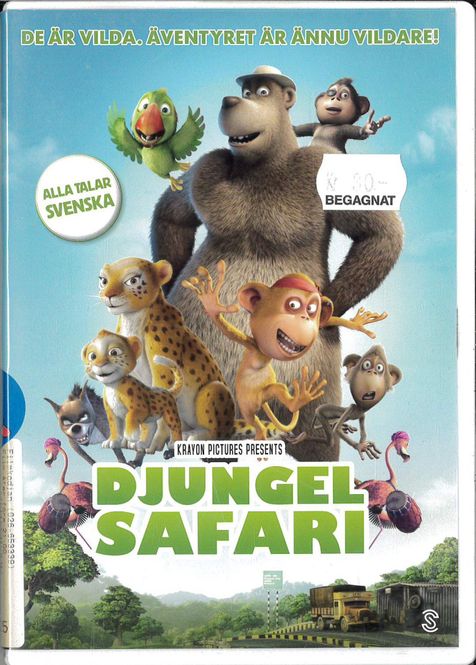 Huvudbild DJungel Safari  (DVD) beg