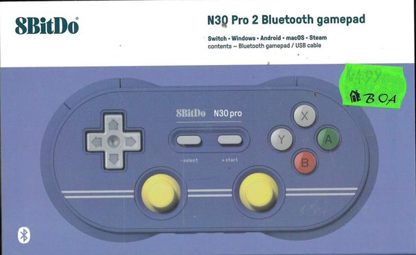 8bitDo - N30 Pro 2 Bluetooth Gamepad (Multicolor)