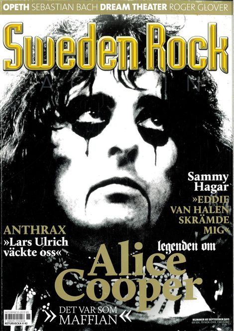 Huvudbild Sweden Rock Magazine  #85