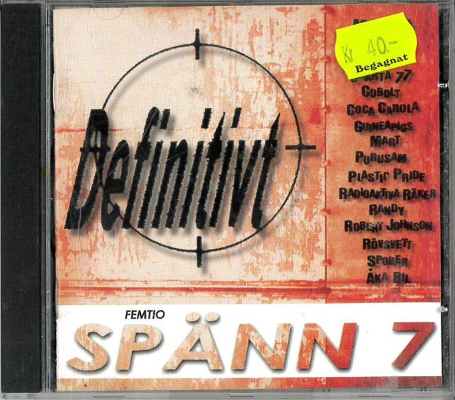 Huvudbild Definitvt 50 Spänn  7 (CD) beg