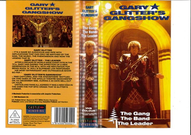 Huvudbild GARY GLITTER'S GANGSHOW (VHS)