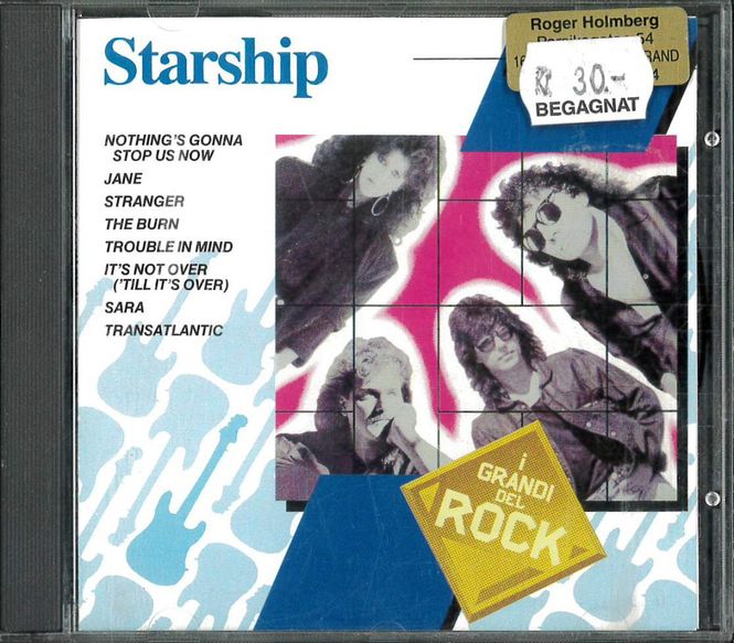 Huvudbild Starship - I Grandi Del Rock (CD) beg