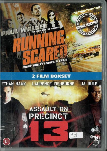 Running Scared / Assault on Precinct 13 - beg dvd