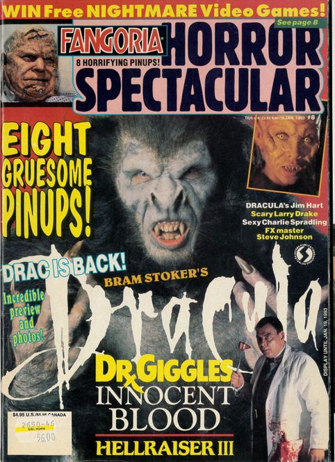Huvudbild Fangoria Horror Spectacular # 8