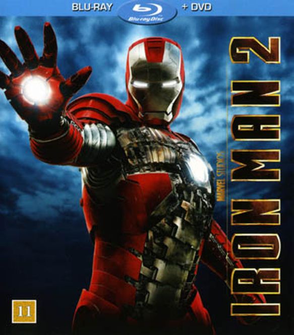 Huvudbild Iron Man 2 (3-disc) (Blu-ray + DVD) beg