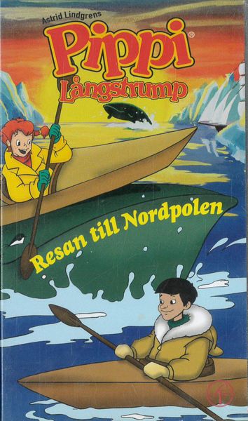 Pippi Långstrump - Resan Till Nordpolen (vhs)