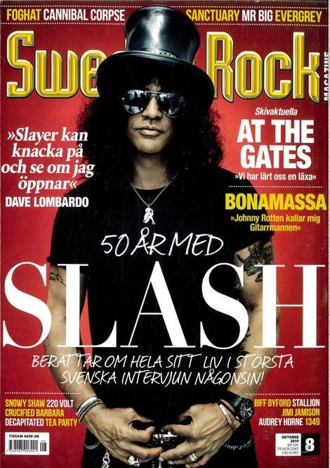 Huvudbild Sweden Rock Magazine 2014: #8