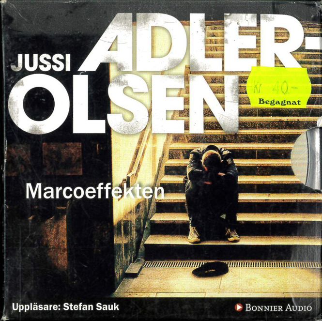 Huvudbild JUSSI ADLER OLSEN: Marcoeffekten (ljudbok) beg