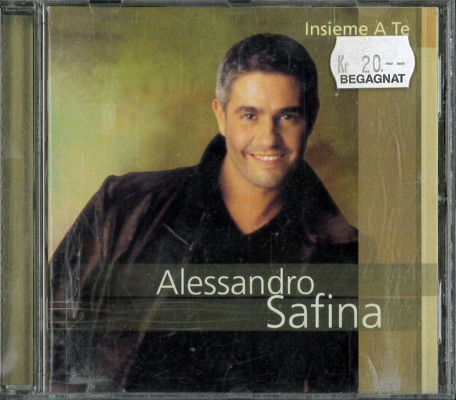 Huvudbild Alessandro Safina - Insieme A Te  (cd) beg