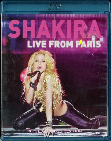 Shakira - live from paris (Blu-ray) beg