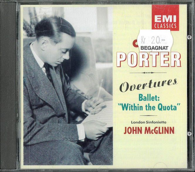 Huvudbild Cole Porter - Overtures (CD) beg