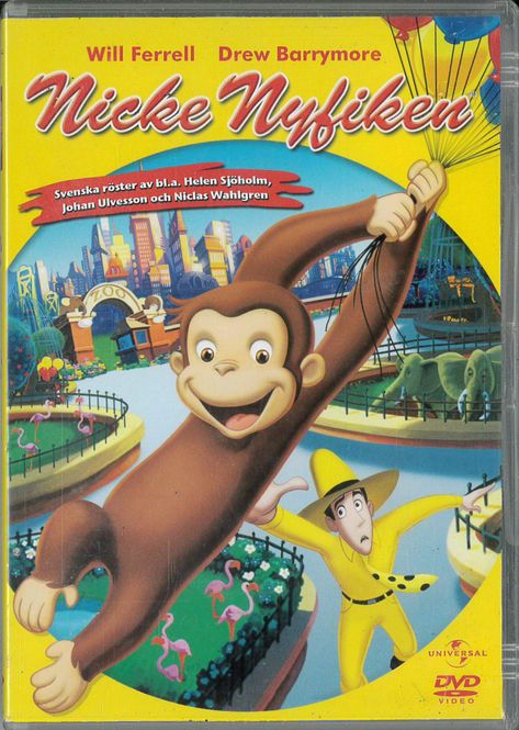 Huvudbild Nicke Nyfiken (2006)  (DVD) beg