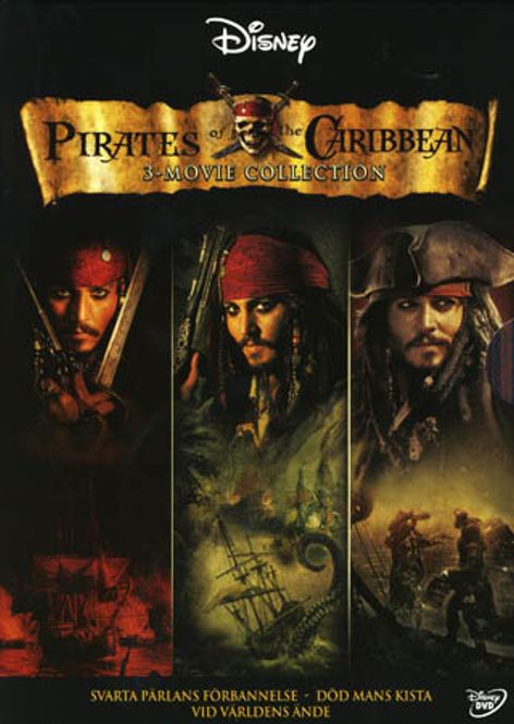 Huvudbild Pirates of the Caribbean - 3 Movie Collection ...