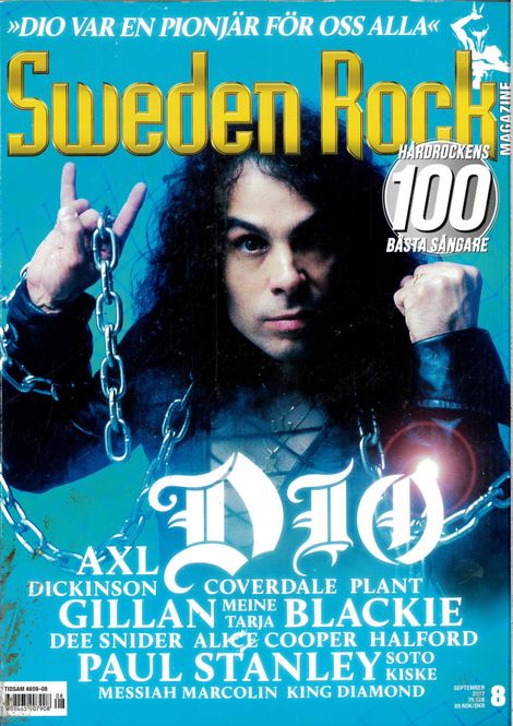 Huvudbild Sweden Rock Magazine 2017: #8