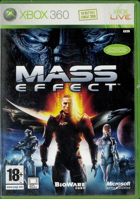 Huvudbild Mass Effect (X360) beg