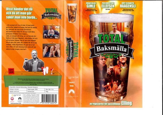 Huvudbild Total baksmälla (vhs) ny