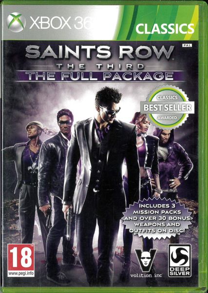 Saints Row The Third-Full Package   (X360) beg